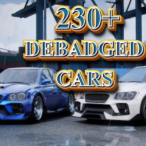 FiveM Debagged/Unbranded  Cars Pack - Optimized High Quality with Custom Sounds