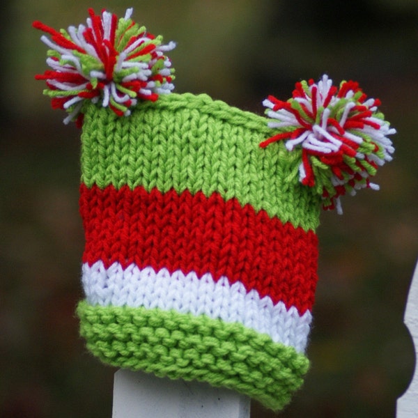 Christmas Holiday Jester Hat - Any Size Available - Photo Prop -FAST SHIPPING-