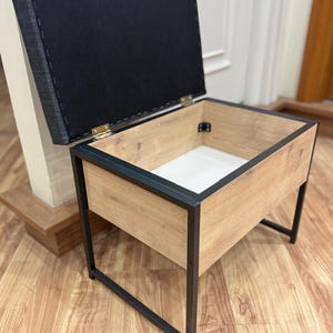 Gray Fabric Shoe Bench with Storage: Modern Entryway Chair
