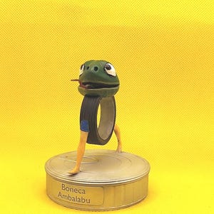 Italian Brainrot - Boneca Ambalabu | Handmade Resin Figure 9.5 cm