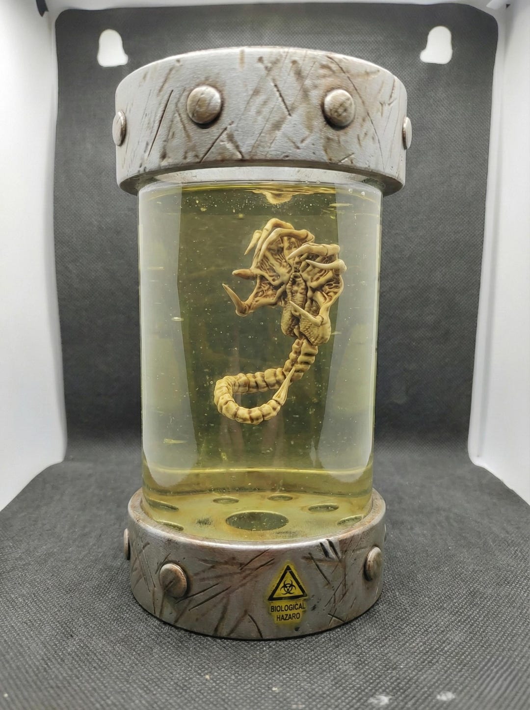 Alien Facehugger Specimen Jar, Bio Organic Jar, 3D Printed Diorama Art ...