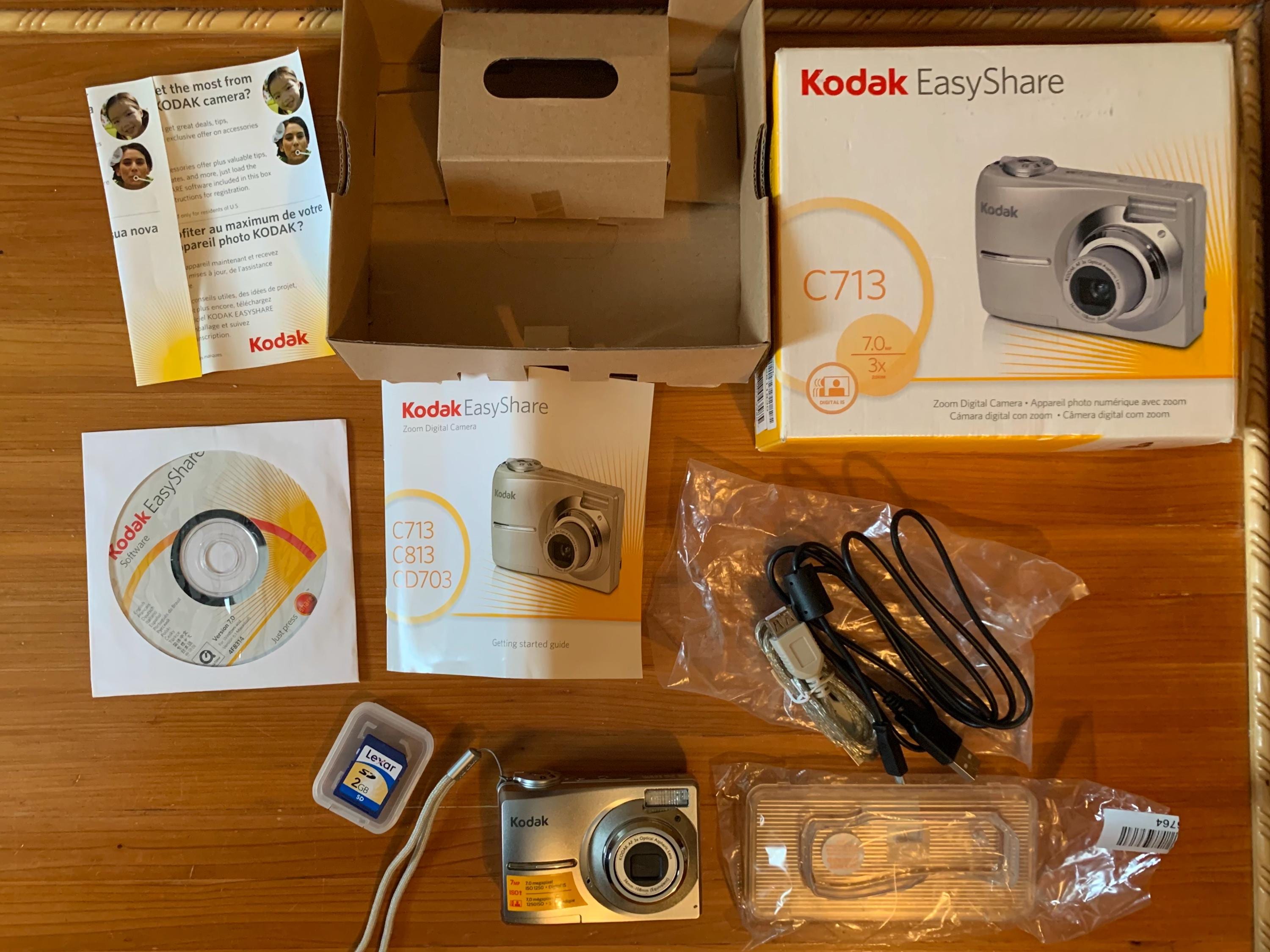 Kodak Easyshare C713 Digital Camera: Y2K 7MP, 3x Zoom - Etsy