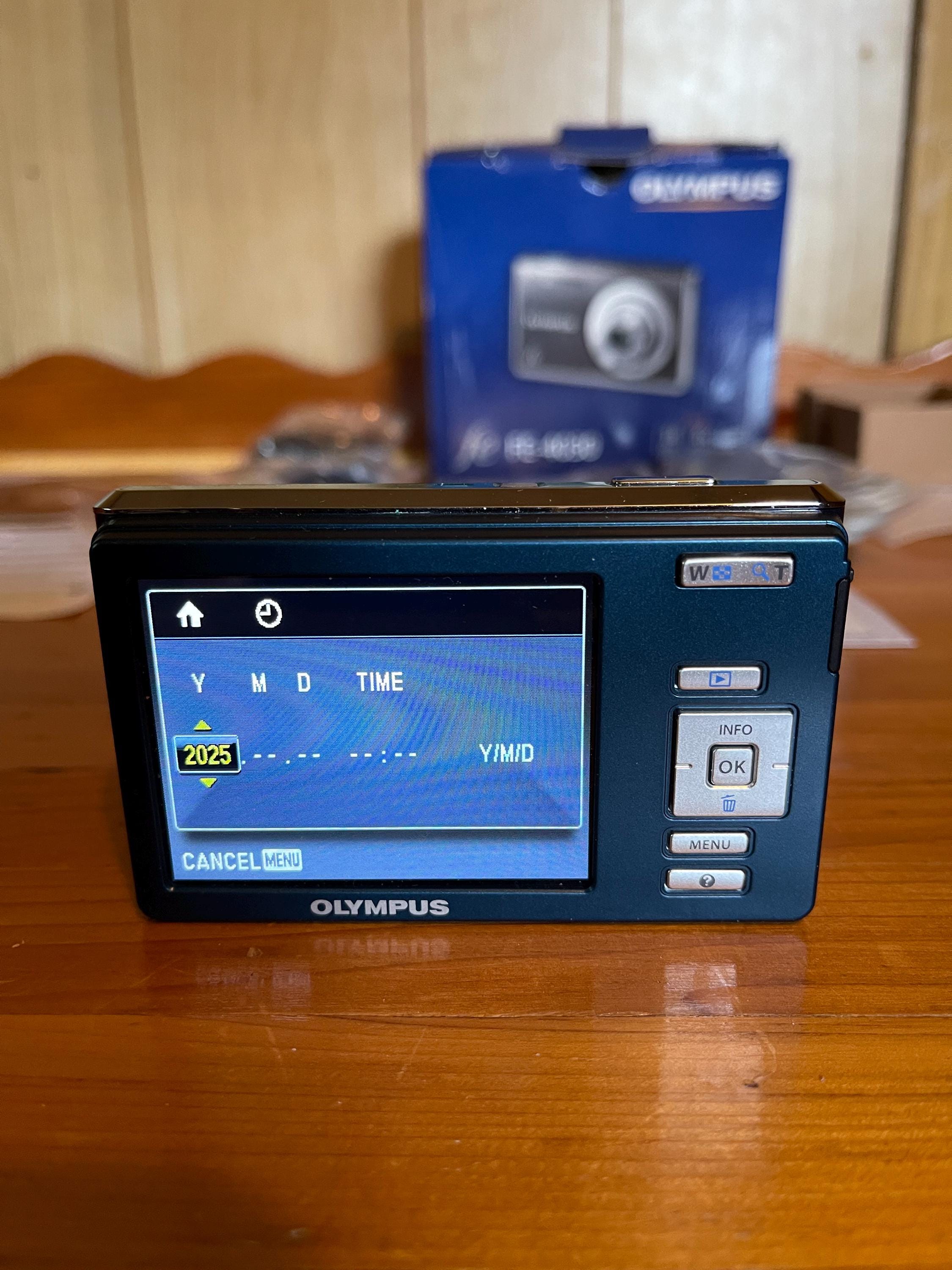 Olympus FE-4030 Digital Camera: Turquoise Blue, Original Box - Etsy