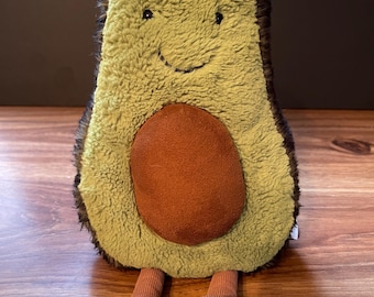 Peluche de fruta Jellycat Avocado de Amuseables retirado