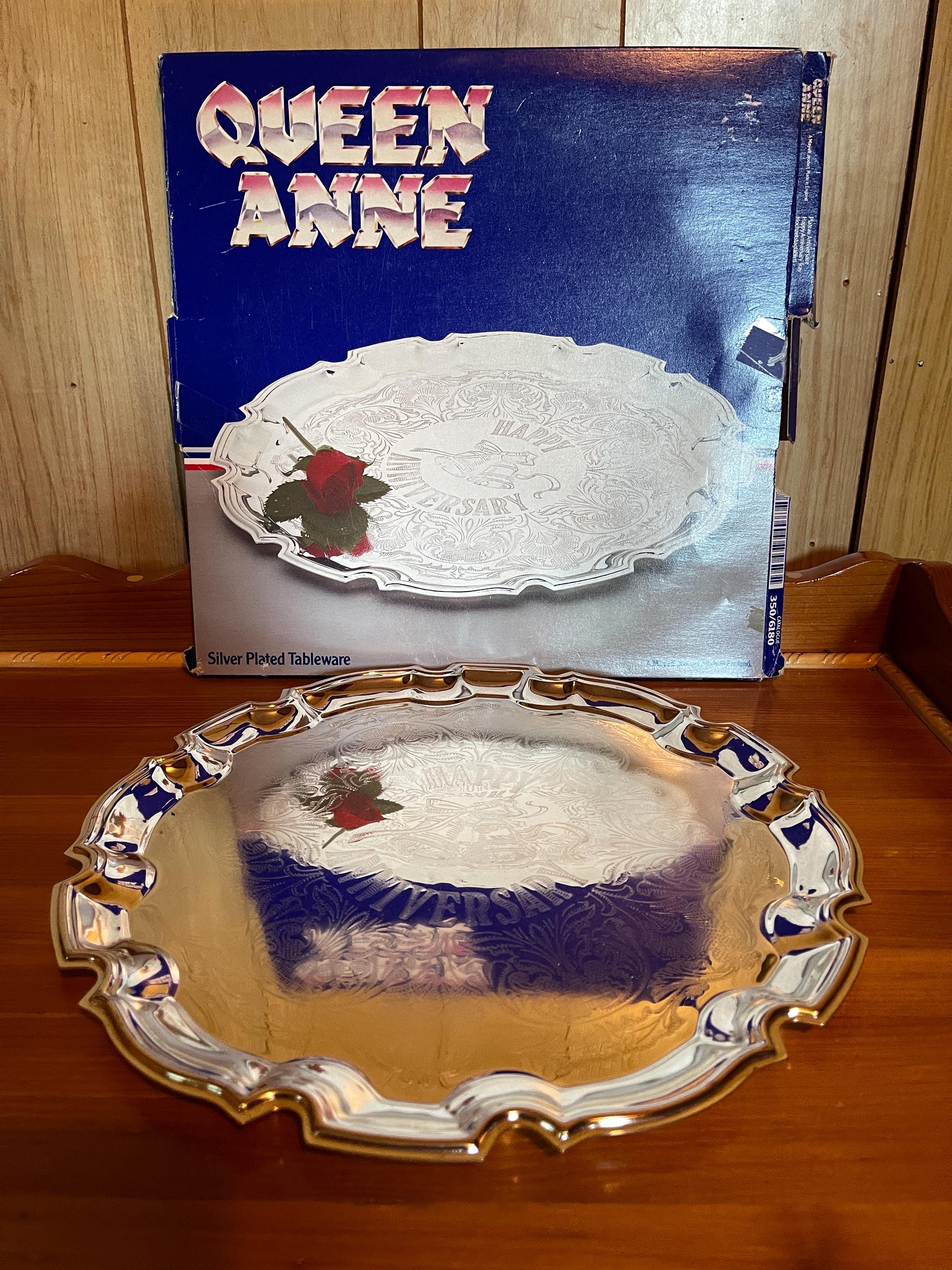 英国】チッペンデールのギャラリートレー / ドリンクトレー 30cm 英国