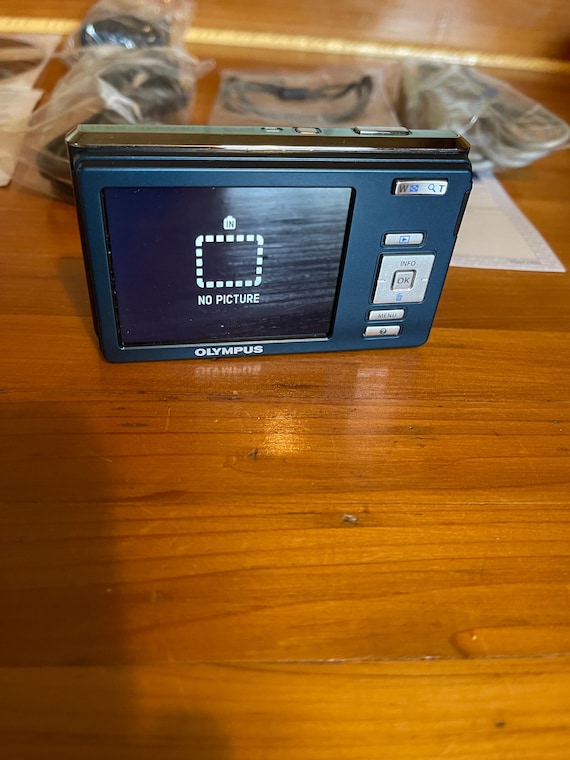 Olympus FE-4030 Digital Camera: Turquoise Blue, Original Box - Etsy