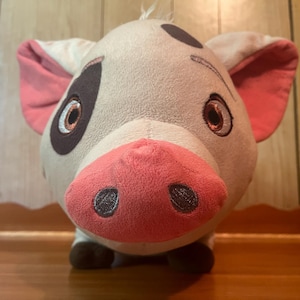 Peluche gigante de cerdo Pua de Moana, Disney, de 18 pulgadas