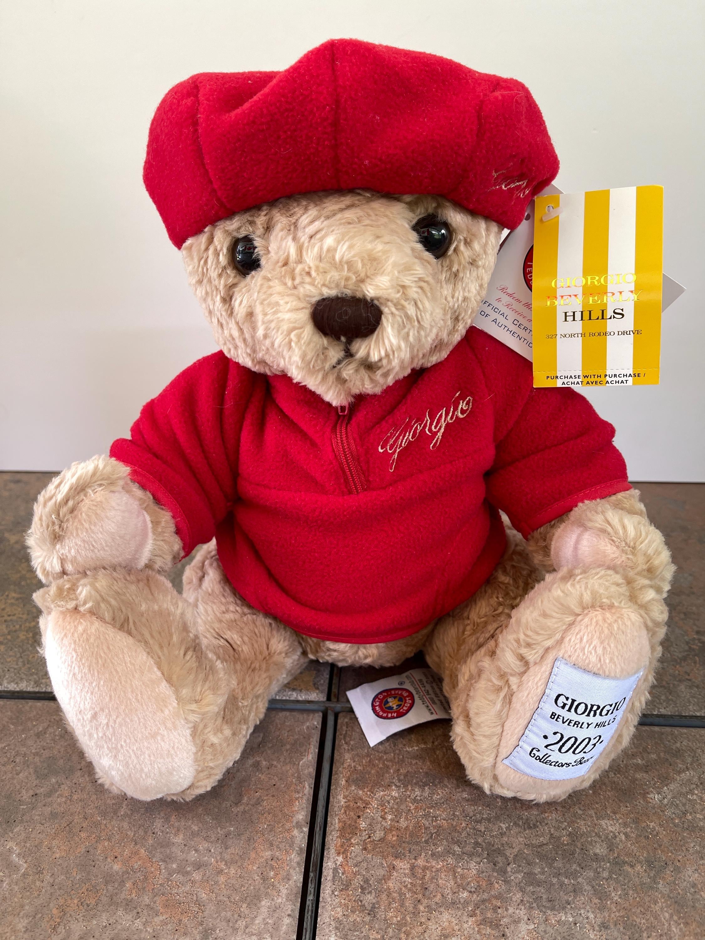 Peluche ours brun Collector Giorgio Beverly Hills - Collection