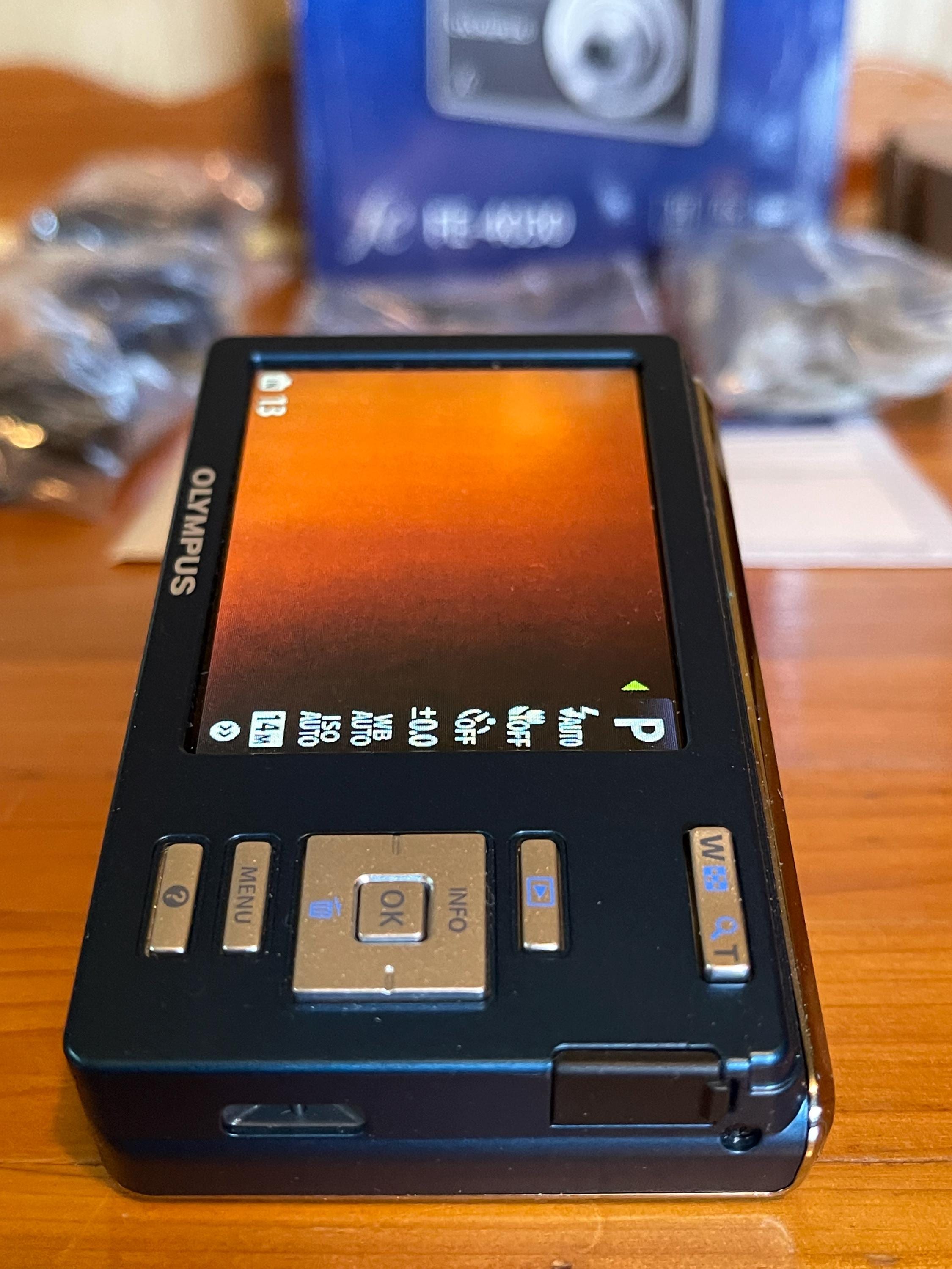 Olympus FE-4030 Digital Camera: Turquoise Blue, Original Box - Etsy