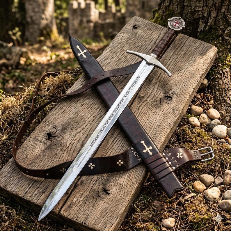 The Accolade Sword of the Knights Templar