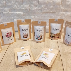 Ostern, Happy Easter, Kaffee-Geschenk, Tee-Geschenk, Tee, Kaffee mit Sprüchen, Cappuccino, Kakao