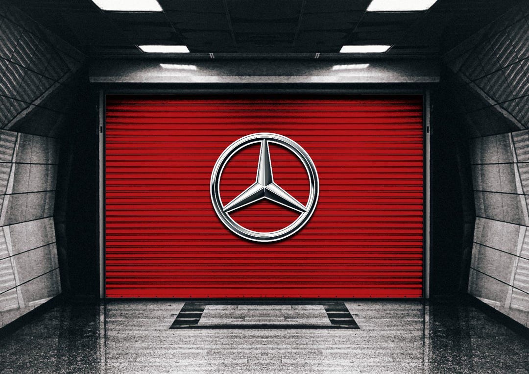 Mercedes Benz Wall Decor Garage Wall Decor Home Wall Decor Lux