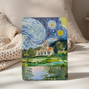Oil Painting Kindle Case, Paperwhite 12th Case, All New Kindle Colorsoft, Paperwhite 11th 6.8&quot; 10th 6&quot; Cover, Kindle 2022 2024