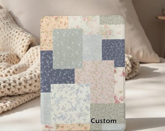 Floral Collage Kindle Case, All New Kindle 12th Gen 2024 Case, Paperwhite 12th 7‘’ 11th 6.8‘’ 10th 6‘’ Cover, E-reader Protective Case