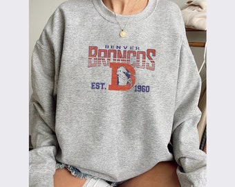 grey broncos sweatshirt