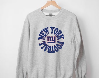 New York Giants Sweatshirt, NFL Sweater, NY Giants Sweater, Giants Sweatshirt, New York Giants Shirt, NFL Graphic Sweater, Touchdown Season