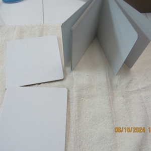 Álbumes de recortes 5 x 5" 6 páginas (12 lados) juego de 3