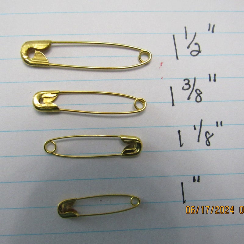 Colored Safety Pins - Etsy