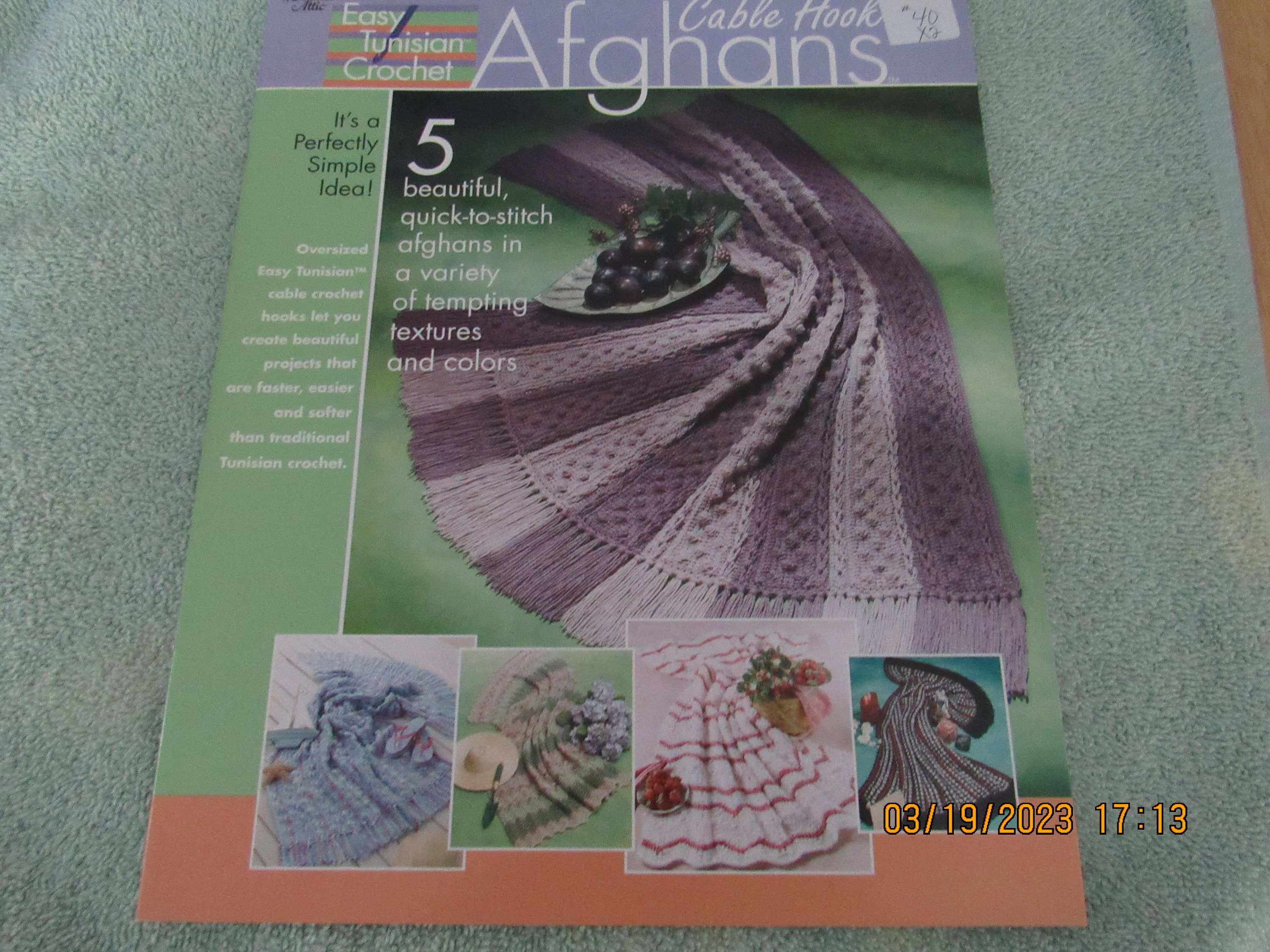 Kitcheniva Afghan Tunisian Crochet Hook Set With Cable