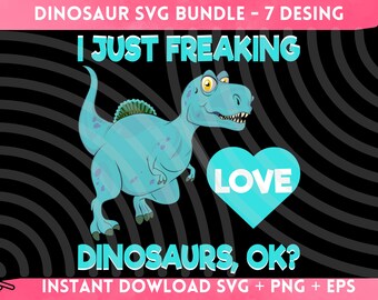 面白い恐竜SVG、かわいい恐竜クリップアート、恐竜SVG、恐竜シルエットSVG、UTファイル、T-rexSVG、恐竜SVG、デジタルファイル