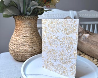 Bouquet Blank Greeting Card
