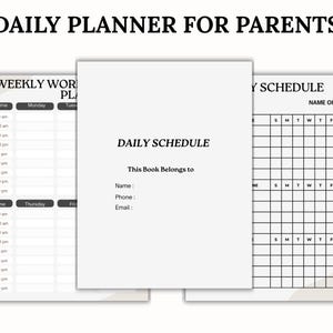 Busy Mom Planner Digital Template, Digital Mom Planner, Mom Life Planner, Busy Mom, Digital Life Planner, Printable Daily Planner, For Mums