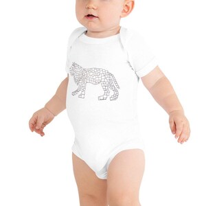 Grillig T-shirt babyleeuw, shirt natuurliefhebber, cadeau voor liefhebbers van wilde dieren, Cottagecore-stijl, kraamcadeau, milieuvriendelijke babykleding