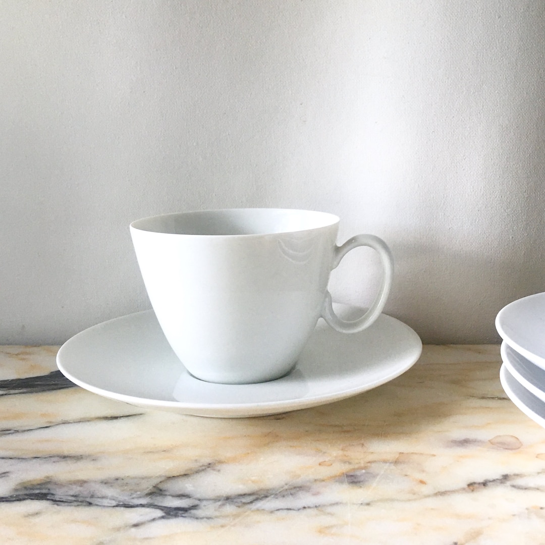 Vintage Raymond Loewy 4 Cups and Saucers Rosenthal Continental Etsy