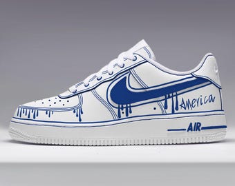 Custom Air Force 1 - Hand-Painted Colorful Air Force one,Af1 Sneakers,Black Drip Colorful Leather,Customized Air Force 1s Gift,Customizable