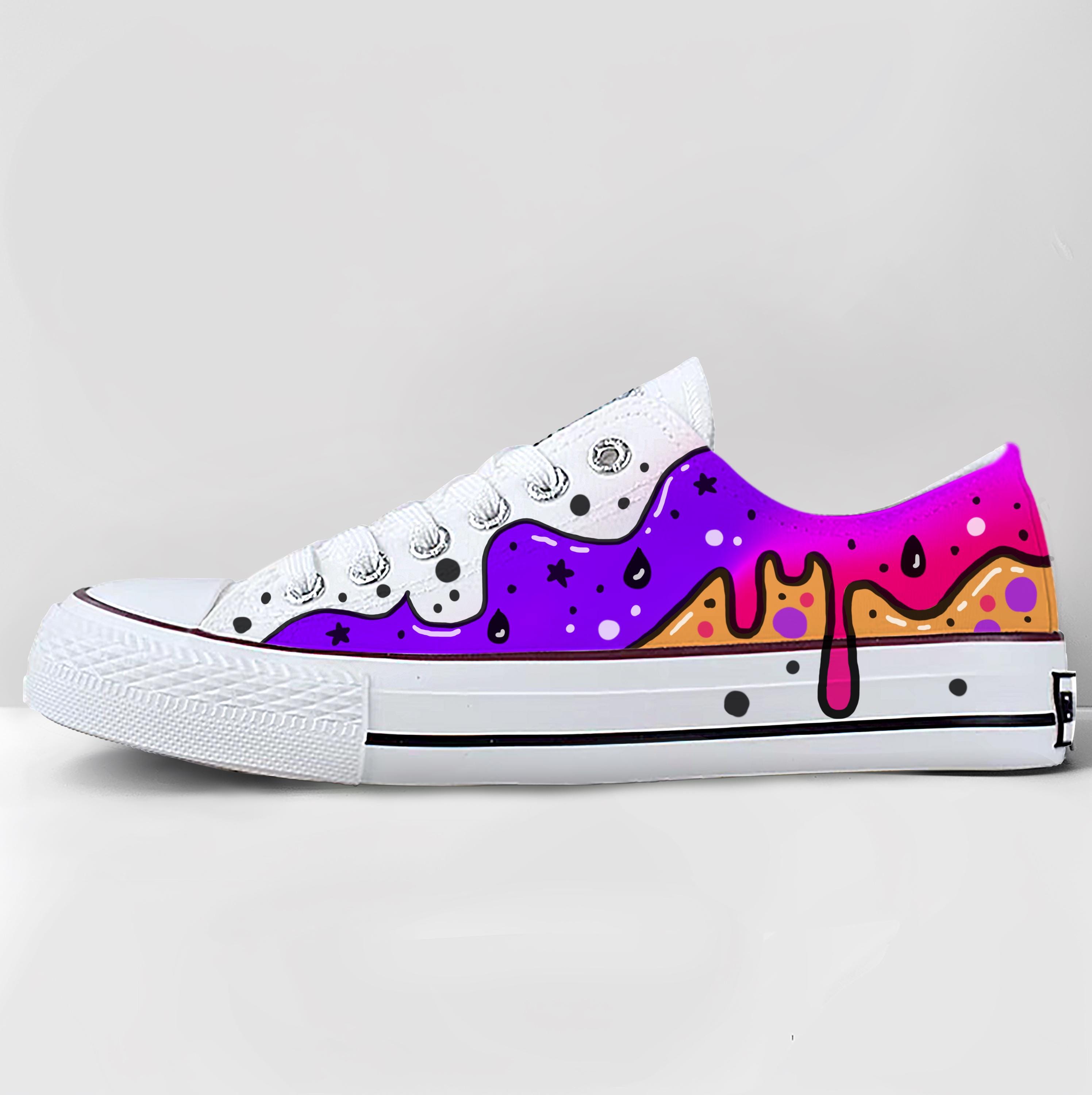 Painted Converse Shoes