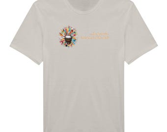 Spiritual Djembe Drum T-Shirt, "Favourite Instrument of the Spirit" Tee, Cultural Music Shirt, Unisex Fit