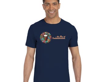 Djembe Drum with "The Art of Communication" T-shirt