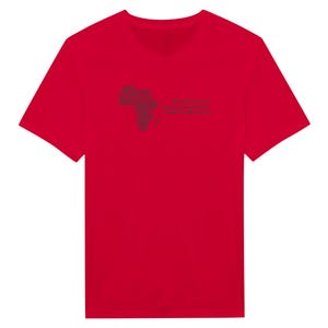 T-shirt pour amoureux de l'Afrique - T-shirt citation Wanderlust - Design élégant de carte de l'Afrique - Cadeau parfait pour les voyageurs