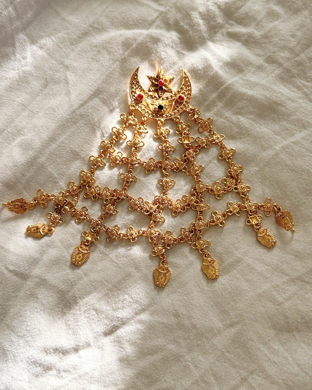 Traditional Newari Jewelry Nyapu Sikha Newari - Etsy