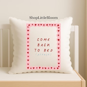 Cozy Quote Pillowcase with Cute Bedtime Saying, Soft Kids Pillow Cover, Nursery Sleep Decor, Baby Bedtime Gift for Room