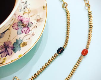 Bracelet « Café torréfié »