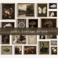 300+ Vintage Moody Gallery Wall Prints - Rustic Cottagecore Farmhouse Decor, Neutral French Country Printables