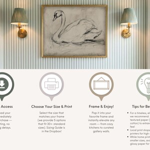 200+ Minimalist Sketch Art Prints - Neutral Gallery Wall Printables, Line Drawing Bundle, Scandinavian Decor image 17