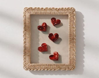 Cuadro de corazones de San Valentín - Impresión romántica de chicas Y2K para apartamento, decoración elegante para fiesta de Galentines