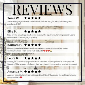 Puede incluir: Gr&aacute;fico con la palabra "REVIEWS" en la parte superior, seguido de testimonios de clientes. Cada rese&ntilde;a incluye un nombre, una calificaci&oacute;n por estrellas y una cita breve sobre el producto. Las rese&ntilde;as se muestran sobre un fondo blanco.