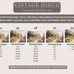 Cottage Garden Print: French Country Spring Landscape (Digital Download) image 9
