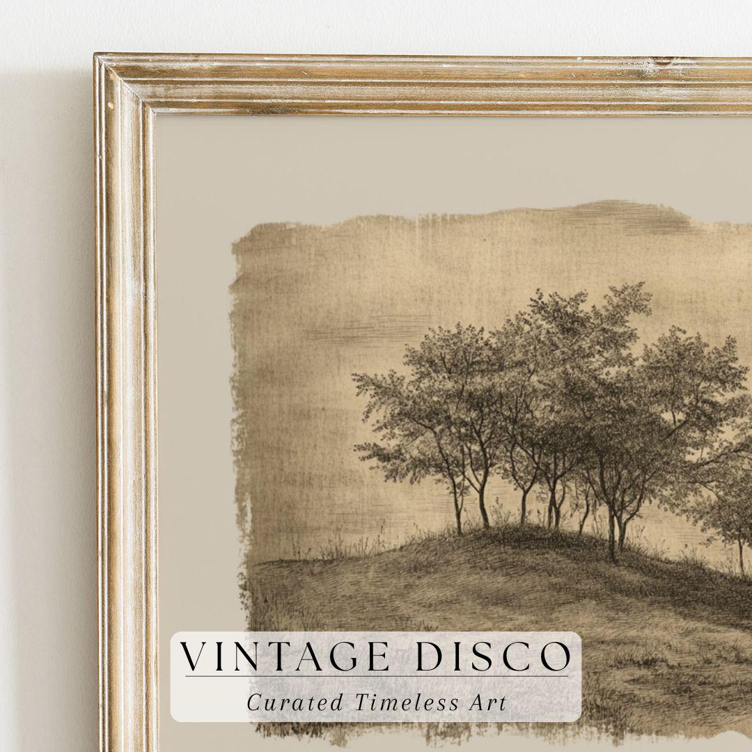 Rustic Fall Gallery Wall Set of 9 - Vintage Neutral Autumn Prints ...