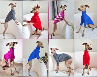 PDF Maßgeschneiderte Strickanleitung  Hundepullover UMKA – made-to-measure, PDF-Download, jede Wolle & jede Hundegröße, Deutsch und Englisch