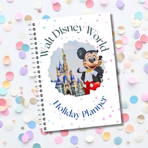 Disney World Kids 7 day Vacation Planner, Daily Diary, Trip Journal, Games, Activities & Memory Book, Disney Trip Planner
