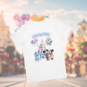 Disney Vacation Clipart Bundle PNG | 120+ Watercolor Theme Park Graphics | Instant Download | Cricut & Sublimation Designs image 5