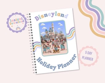Disneyland Kids Trip Planner, Disney Holiday Planner (download digitale)