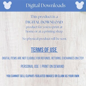 Disney Vacation Clipart Bundle PNG | 120+ Watercolor Theme Park Graphics | Instant Download | Cricut & Sublimation Designs image 10