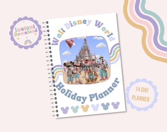 Disney World Kids Trip Planner, diario delle vacanze, attività (download digitale)