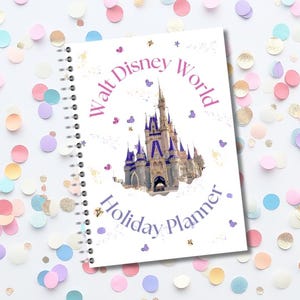 Disney World 5 Day Vacation Planner for Adults, Trip Itinerary, Budget Tracker, Daily Schedule, Packing List & Travel Journal, Disney Trip