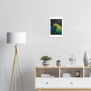 Great Green Macaw art print by Daniel Wesson (macaw wall art), view 2